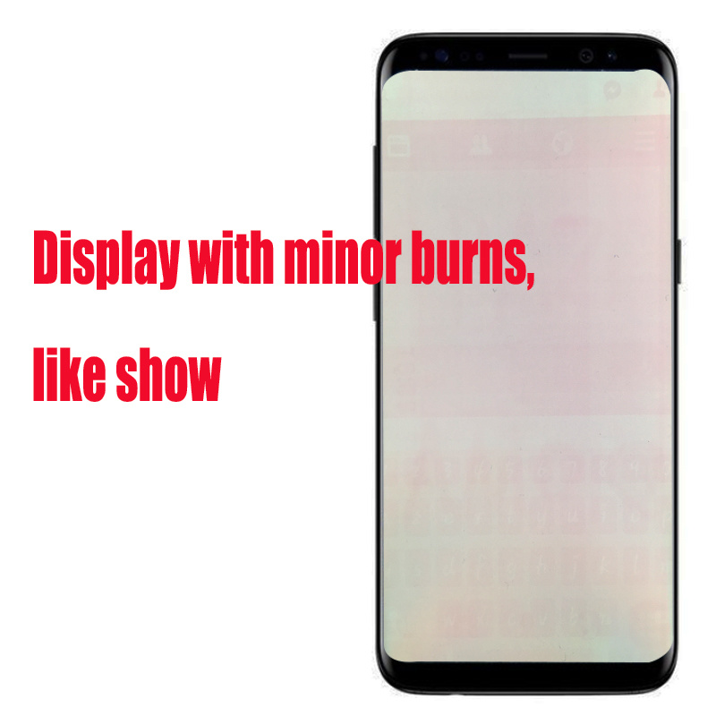 HOT with Burn Shadow 5.5|100%Test AMOLED For SAMSUNG Galaxy S7 Edge G935 G935F LCD Display Touch Screen Digitizer Assembly+Back Cove