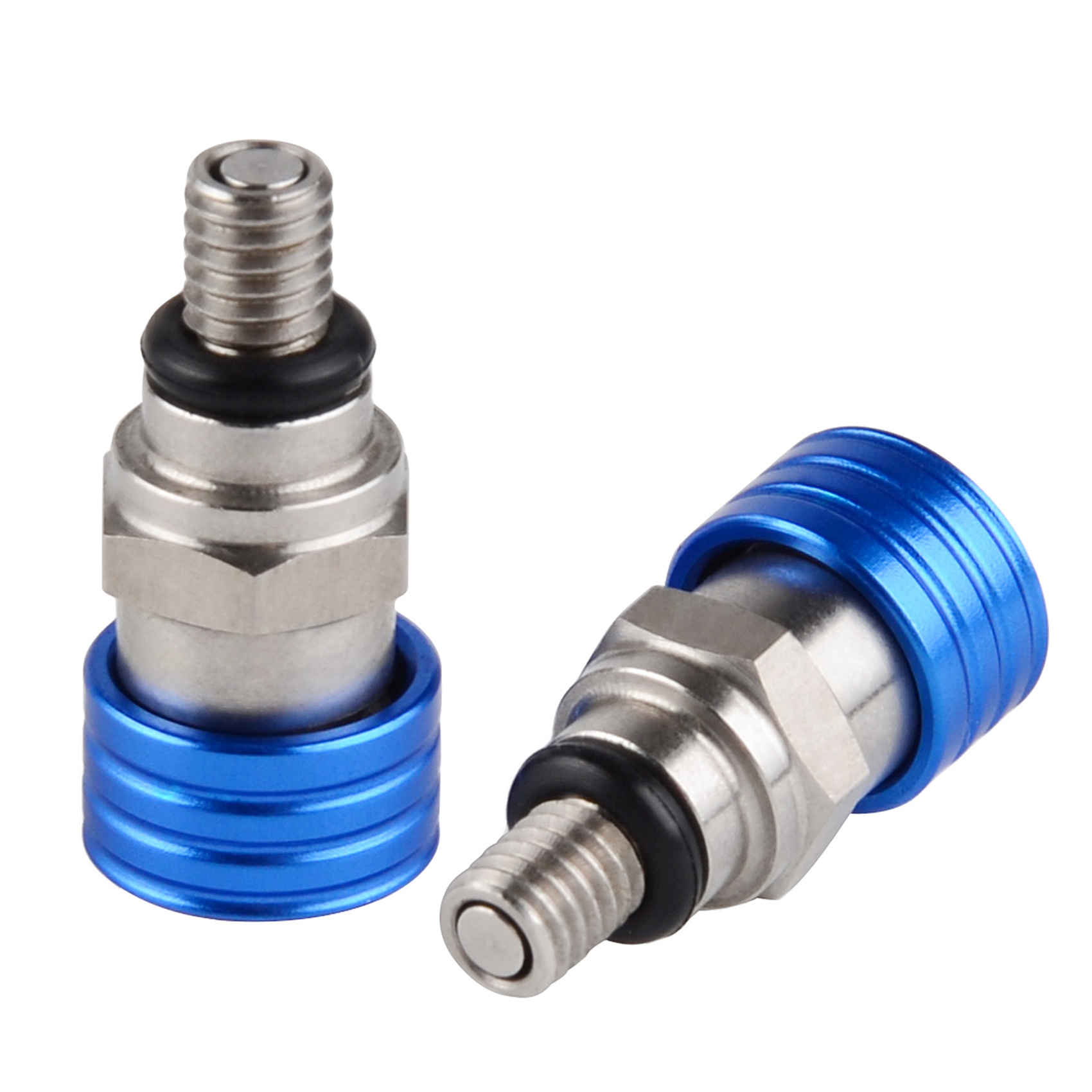OYPFXMI Motocross M4X7mm Fork Air Bleeder Valves for 85 125 144 200 250 300 350 450 SX EXC XC XCW Screw Bleeder Valve Blue