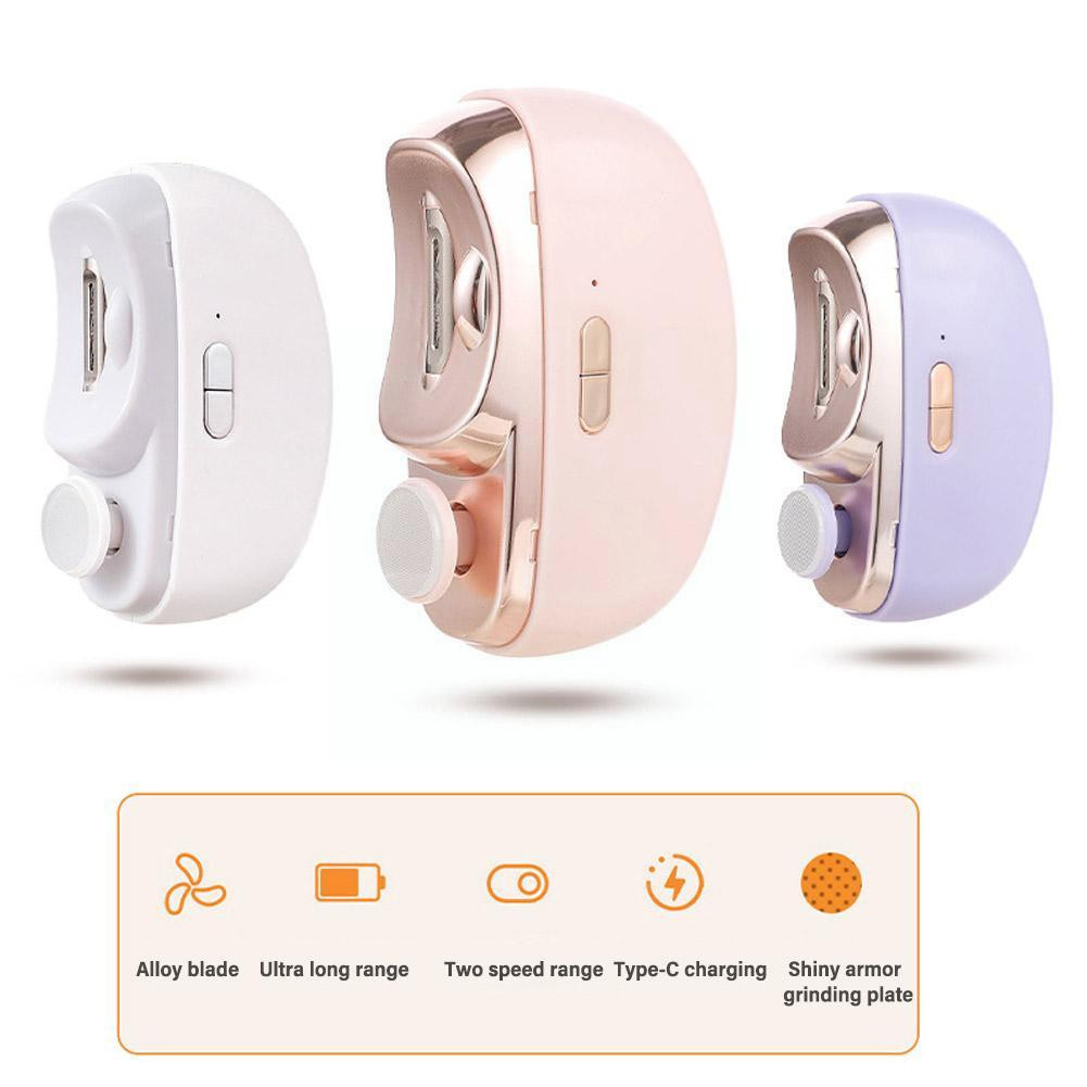Xiaomi Mijia Electric Automatic Nail Clipper Pedicure Tool Light Trimmer Nail Trimmer For Baby Care