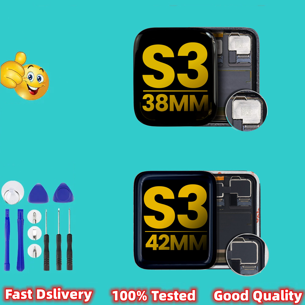 HOT OLED Display For Apple Watch Series 3 LCD Display Touch Screen Digitizer Assembly iWatch S3 42MM 38MM GPS Replacement Parts