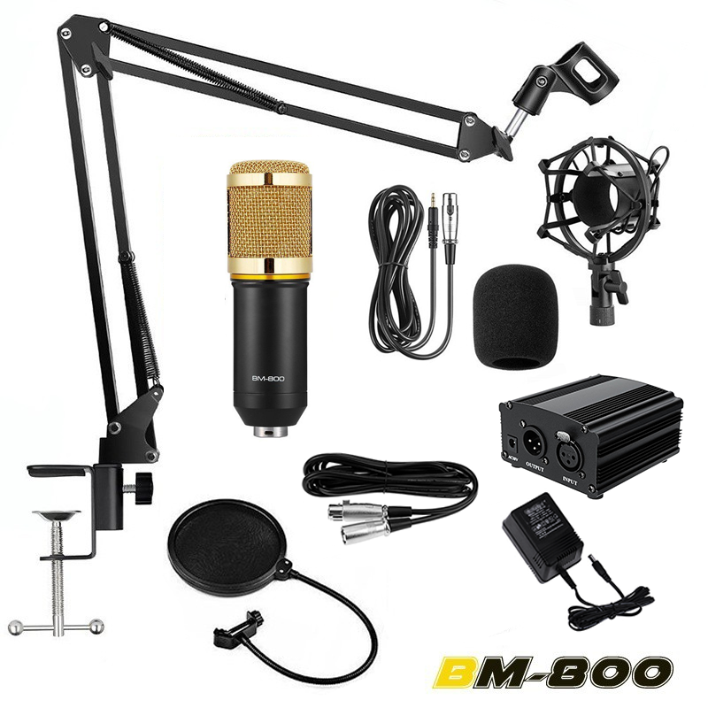BM-800 Microphone Plus Phantom power