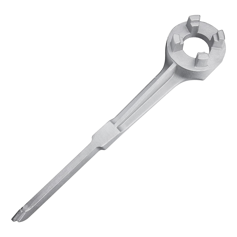 FORIDE 3X Bung Wrench, Drum Wrench Aluminum Barrel Opener Tool for 10 15 20 30 50 55 Gallon Barrels, Fits 2 and 3/4 Inch