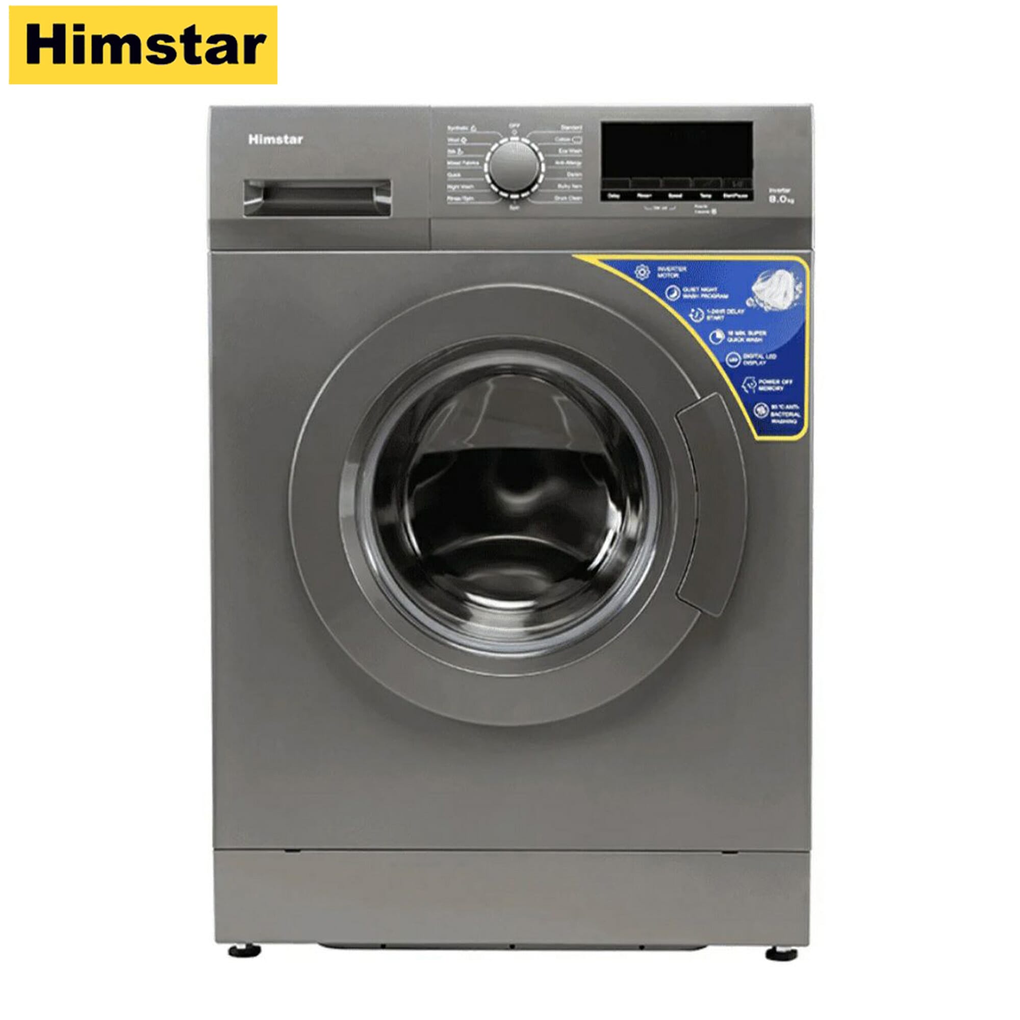 Himstar 10 KG BLDC Inverter Washing Machine HW-10FT6ITJ/GZ