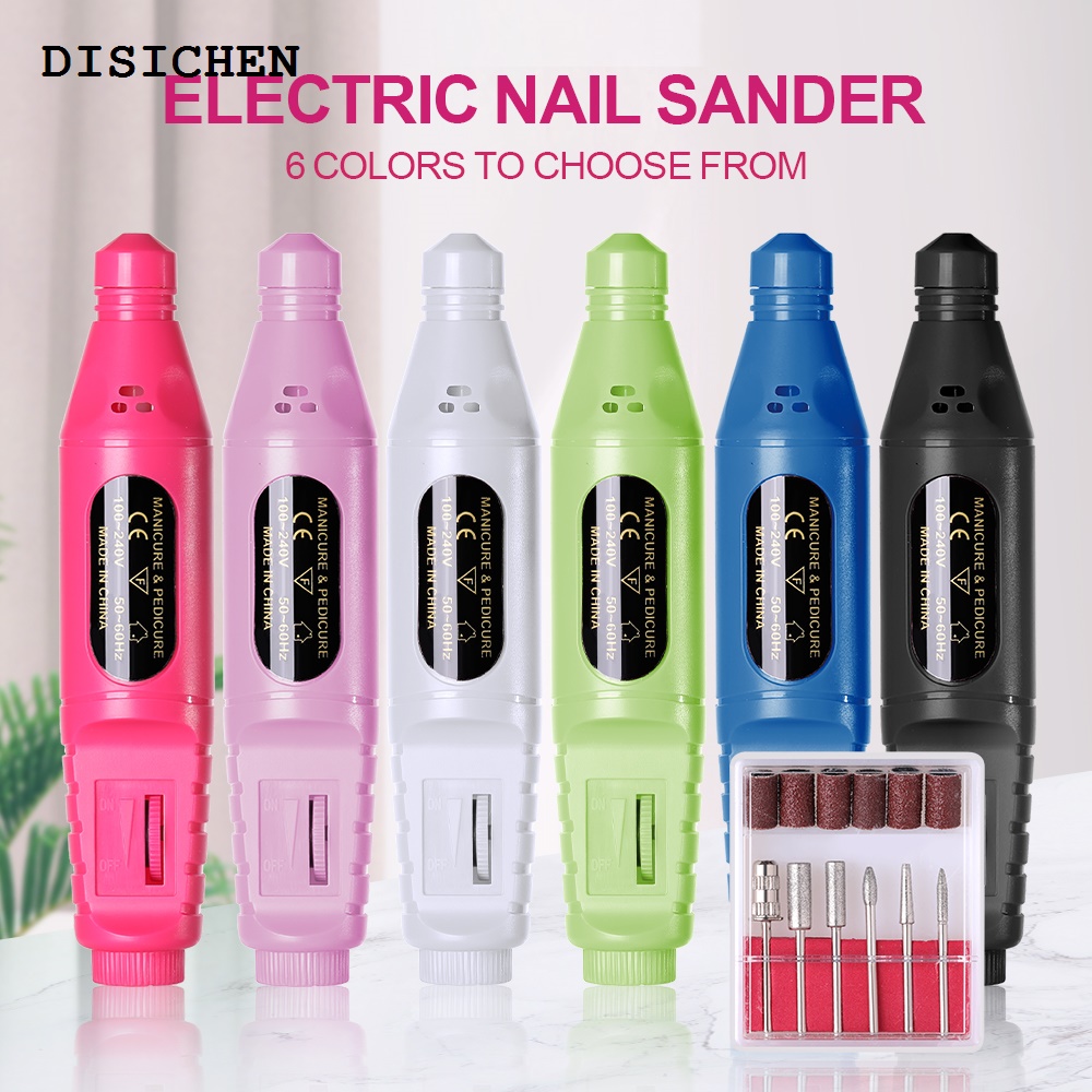 DISICHEN Hot Selling CNHIDS Professional Electric Nail Drill Machine Manicure Tools Pedicure Drill Set Portable Nail File Nail Drill Equipment
