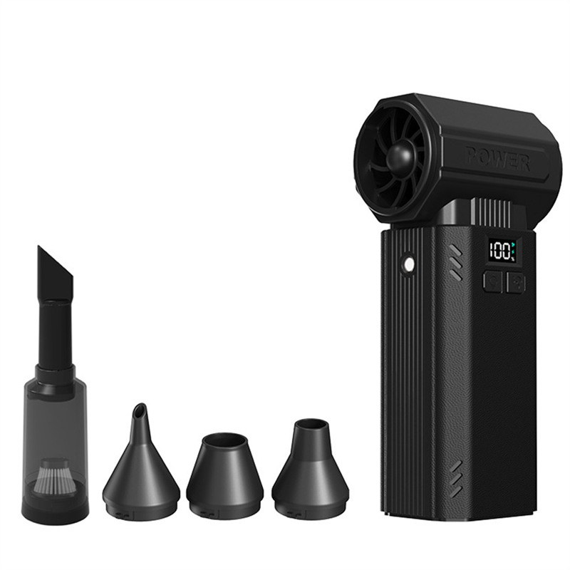 Powerful Turbo Blower Fan Turbo Fan Dust Cleaner Type-C Charging Brushless Motor for Outdoor and Home Use