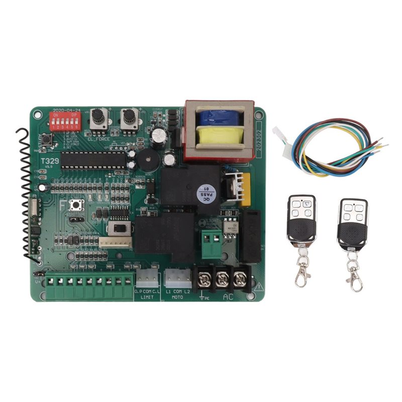 Sliding Gate Motor Control Board LED Electric Door Motor Circuit Board Sliding Gate Circuit Board