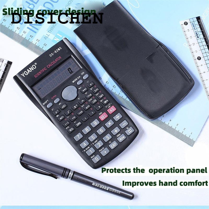 DISICHEN Fashion Portable Multifunctional Scientific Calculator Learning Office Calculator School Engineering Accounting Calculation Tool