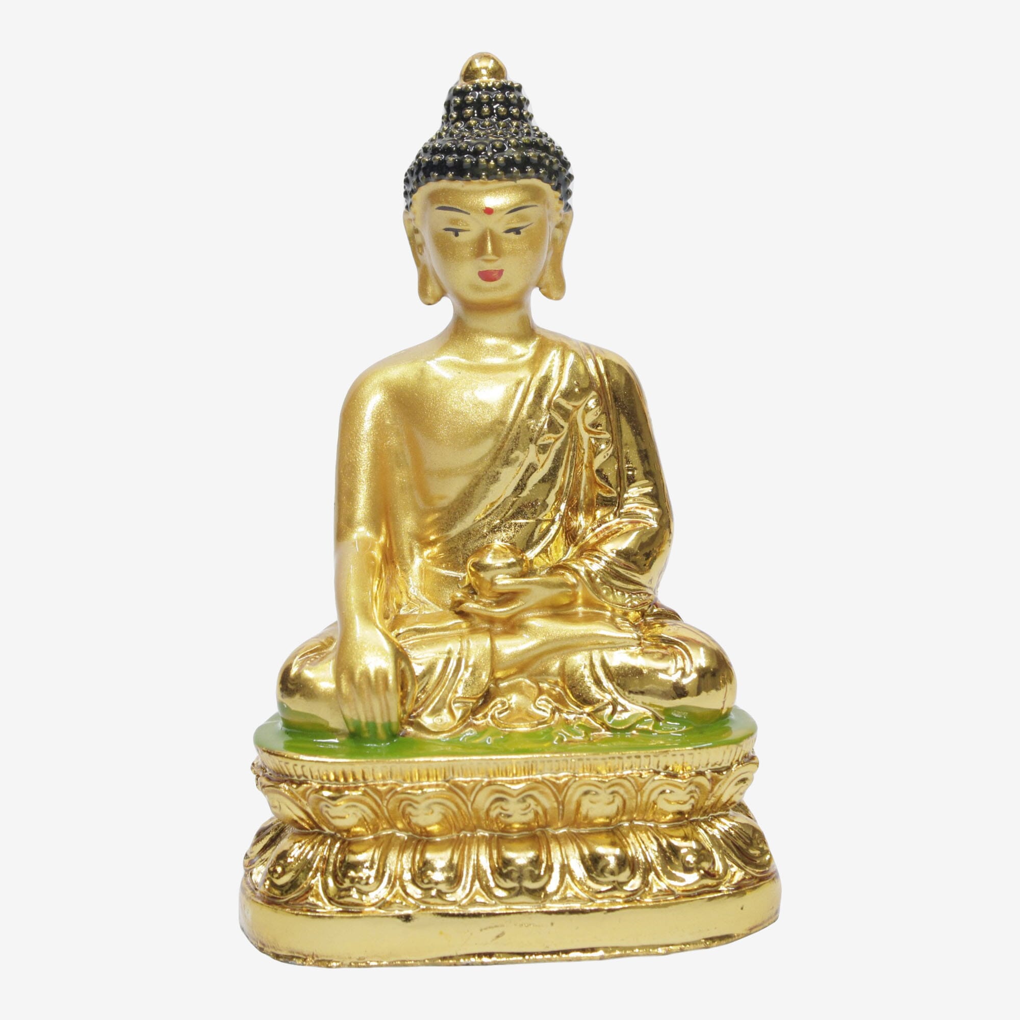 Golden Buddha Statue -5"