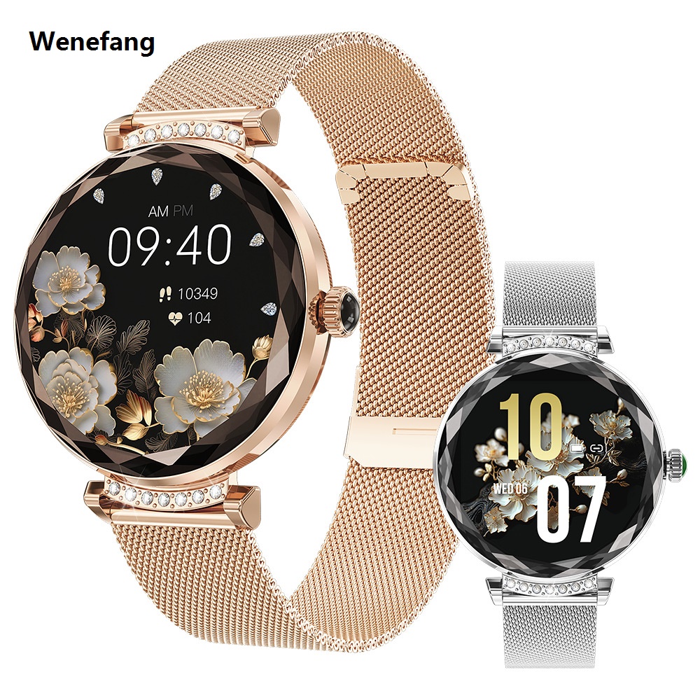 Wenefang Fashion Ladies Smart Watch NX7 Pro AMOLED Screen Health Monitoring New style BT Call Female Women Sport Fitness Tracker Smartwatch