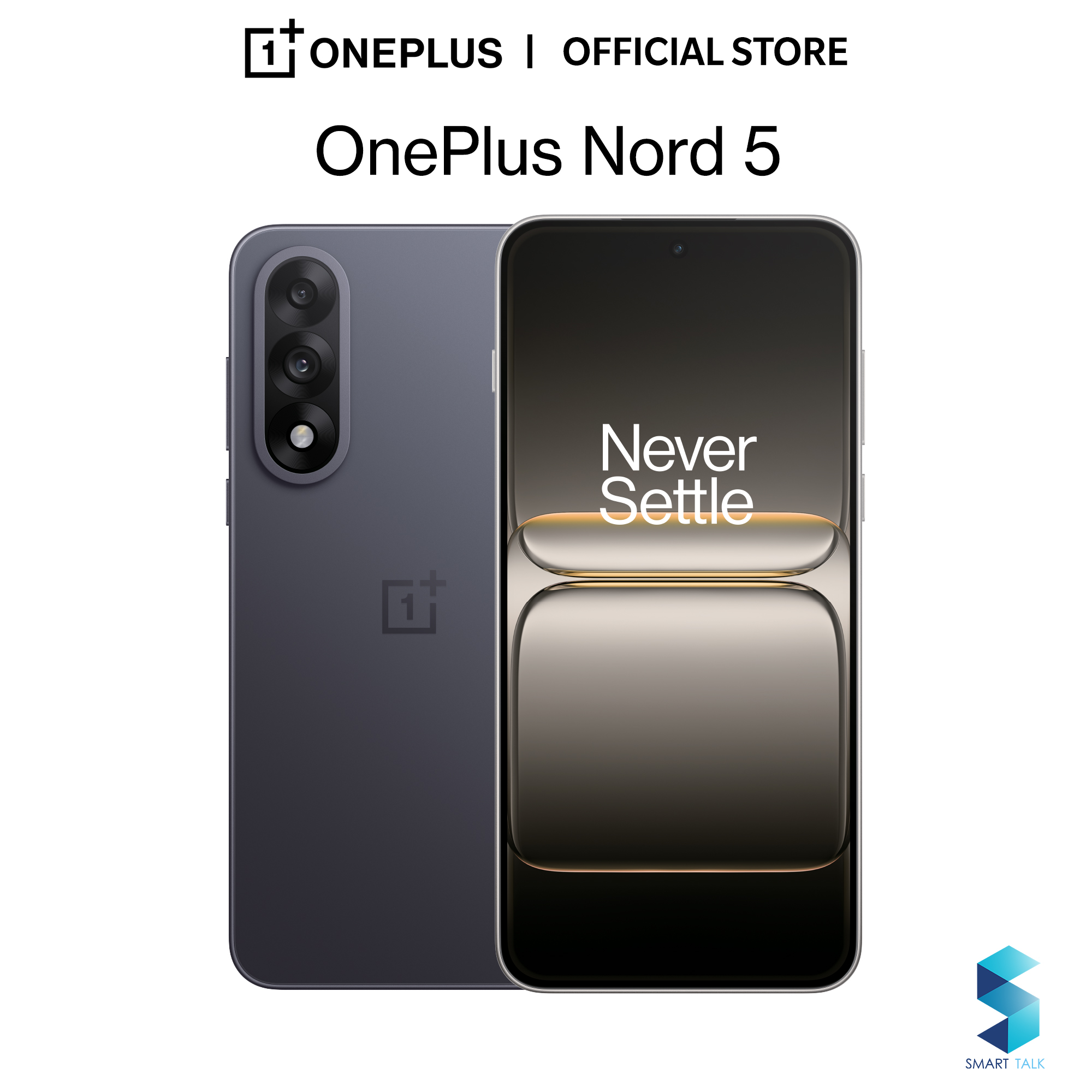 OnePlus Nord 5 5G | 8GB RAM, 256GB Storage | Snapdragon™ 8s Gen 3 | 144Hz Swift AMOLED Display + Dual Stereo Speakers