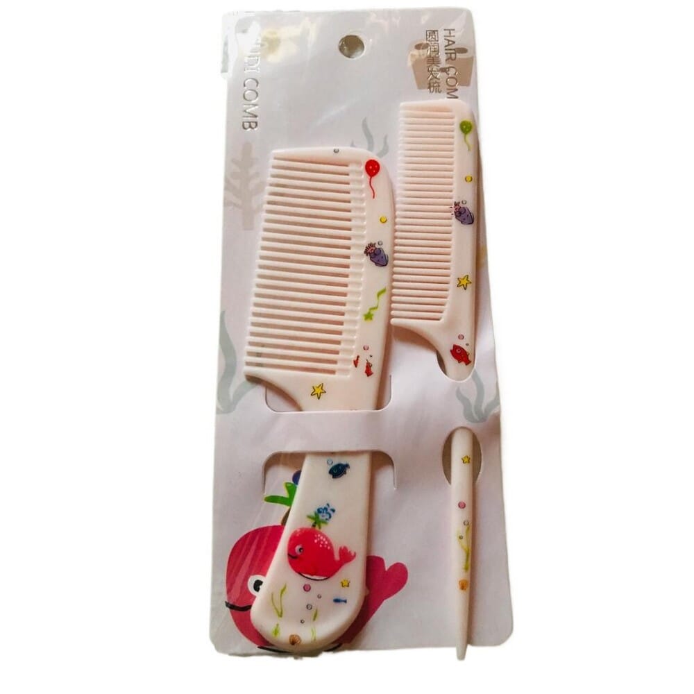 Cute Kids Hairdressing Comb Anti-static Pointed Tail Comb for Girls Kids