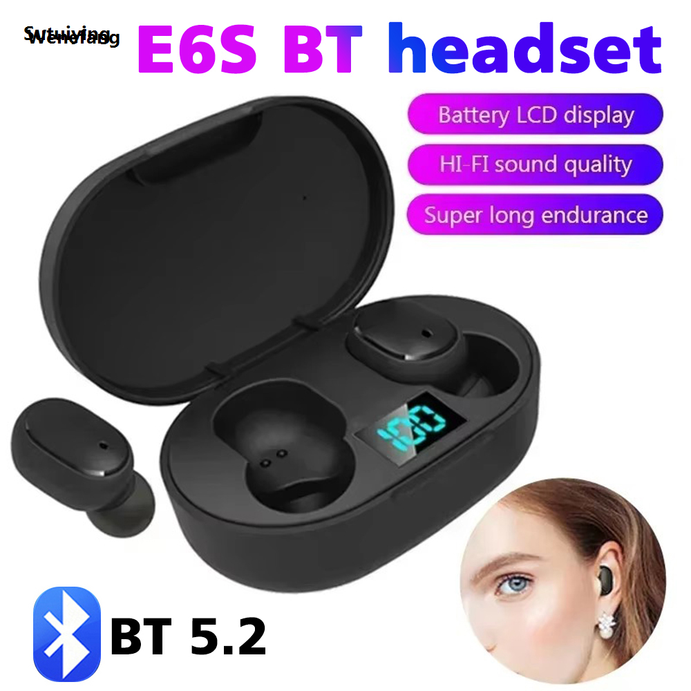Wenefang Magnetic Neckband Headphone Wireless Bluetooth 5.3 Earphones LED 2025 Display Headset Waterproof Sport Noise Cancel Earbuds with Mic
