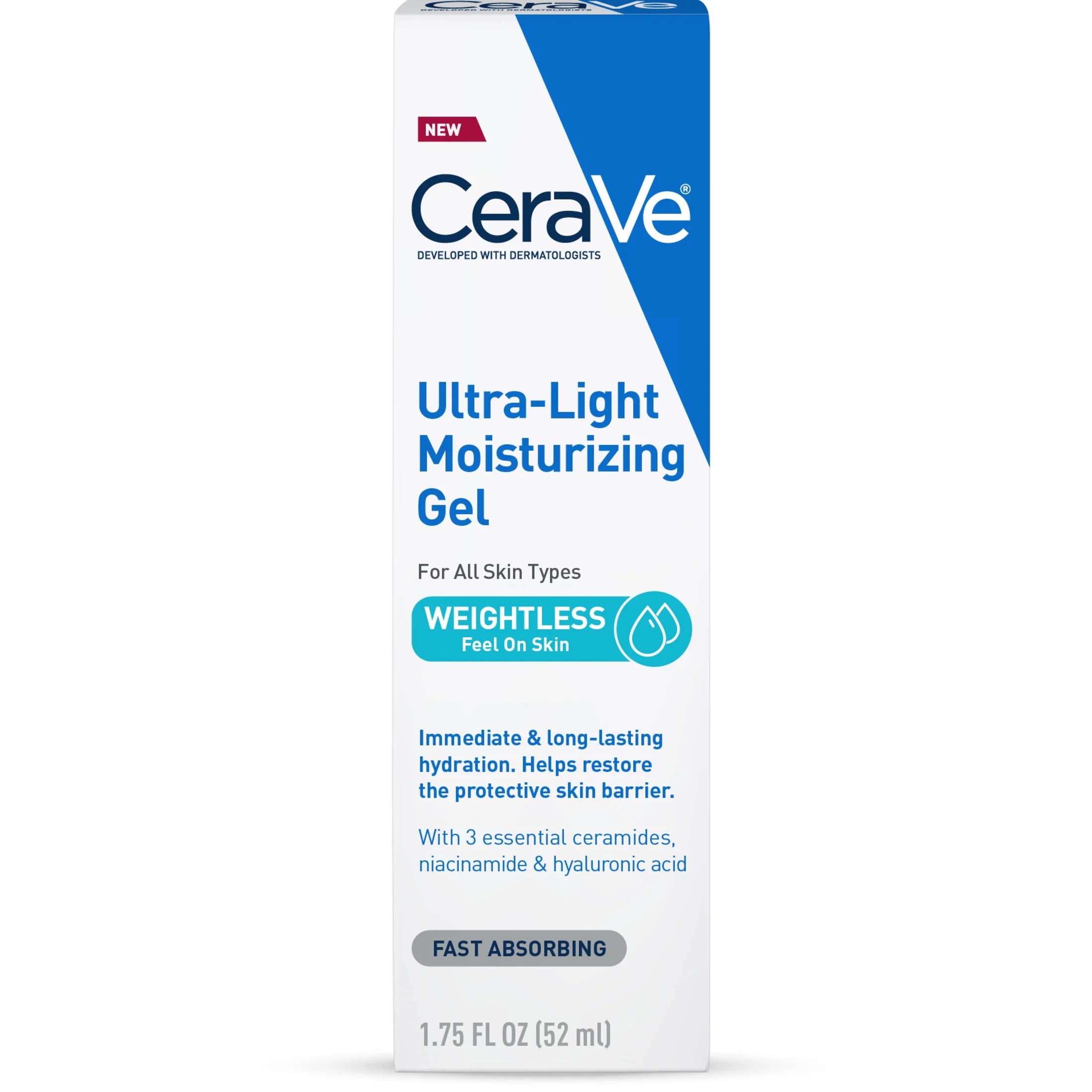 CeraVe Ultra Light Moisturizing Gel 52ml