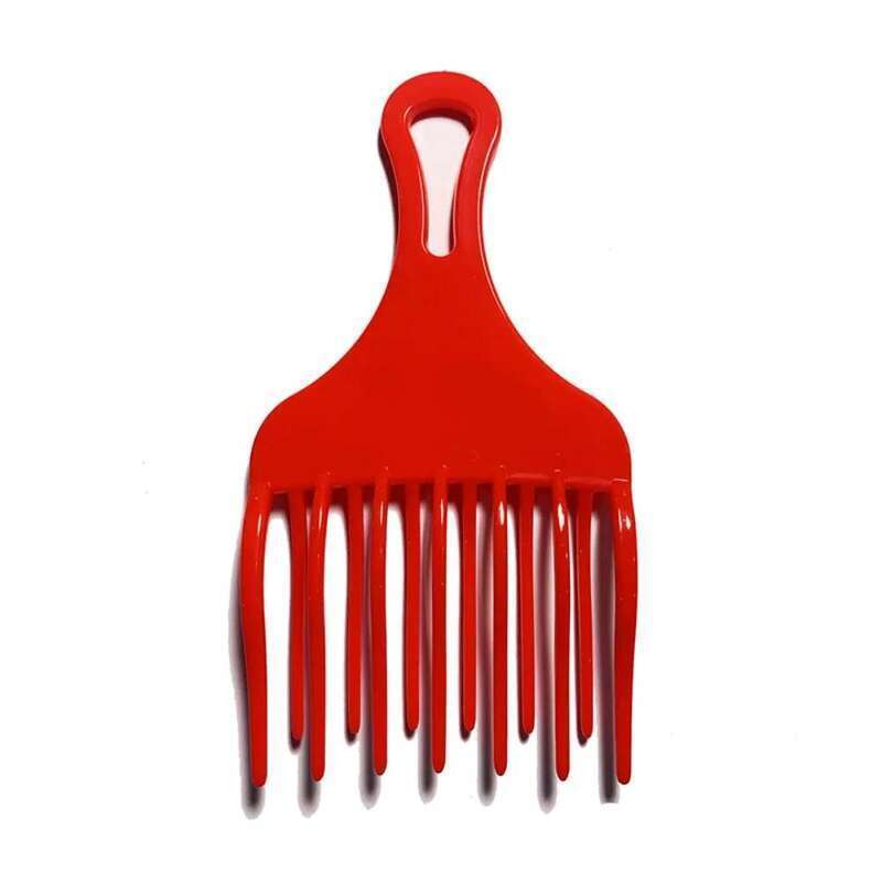 1PC Professional Big Tooth Comb Double-layer Plastic Brush Barber Weaving Hair Styling Tool Hairdressing Salon