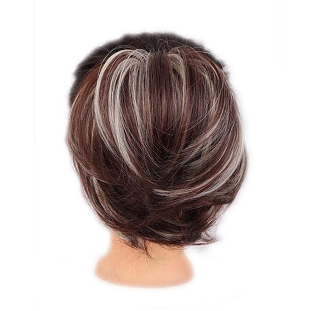 High quality Invisible Stylish Heat Resistant Fiber Hair Extension Women Girls Synthetic Hair Accessories Hanfu Hair Chignon Braided Chignon Fake Hair Bun Bride Hairpiece