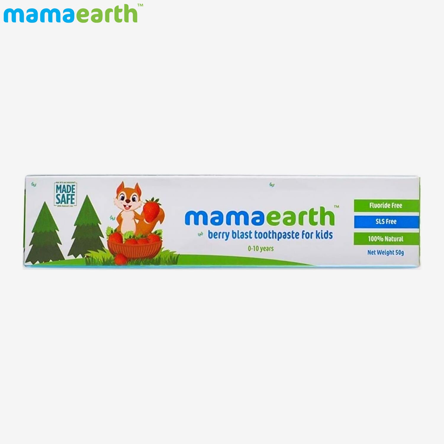 Mamaearth Fruite Punch Toothpaste For Kids 50G