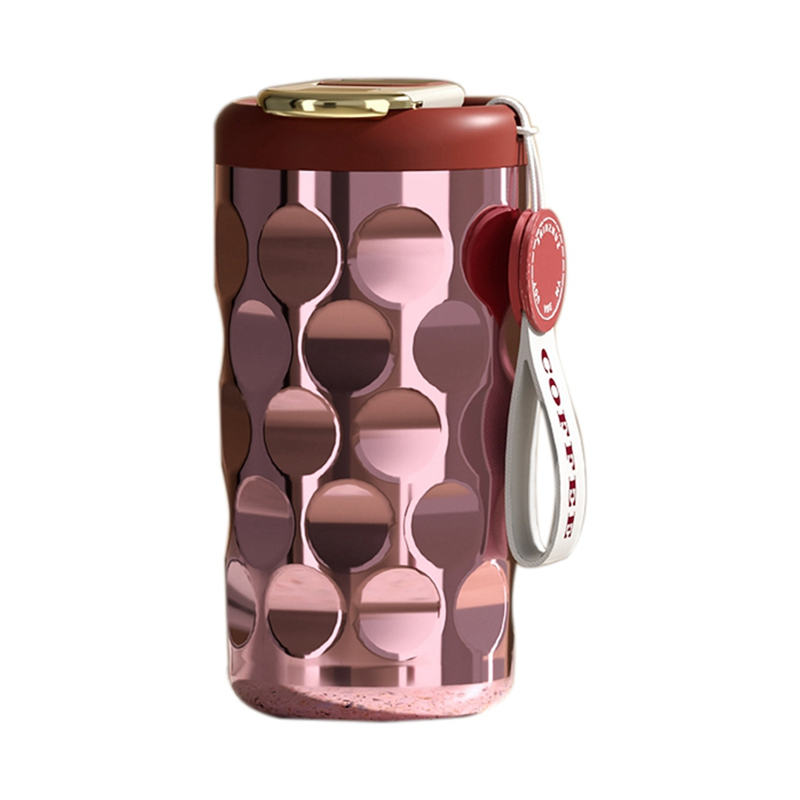 410ML Double-Wall Stainless Steel Insulated Coffee Cup, Cup, B