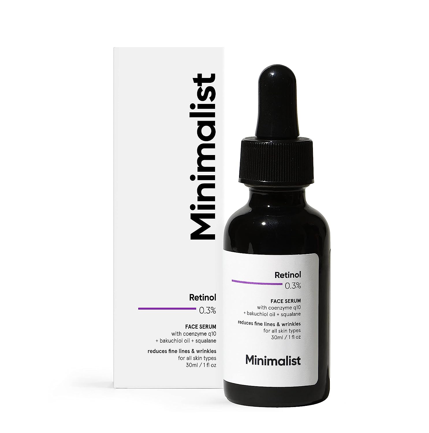 MINIMALIST RETINOL 0.6% MID-STRENGTH ANTI AGING FACE SERUM 30ML