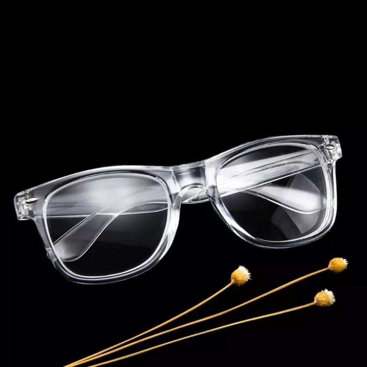 Transparent Square Frame Fashion Sunglasses Glasses For Men And Women