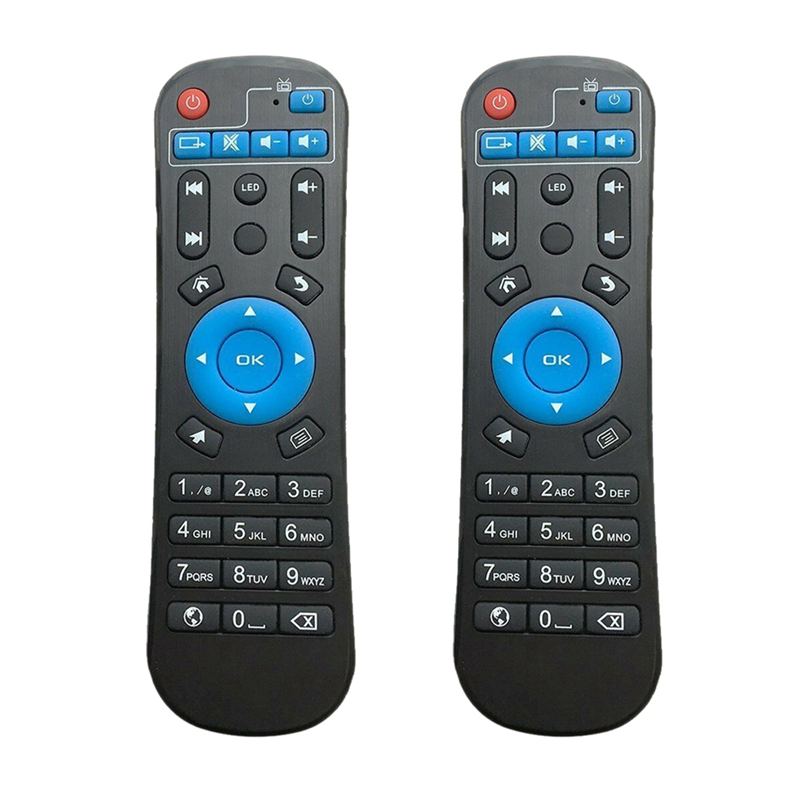 FORIDE 2X Replacement Remote Control ForMXQ-4K H96 Pro T9 Smart TV Box