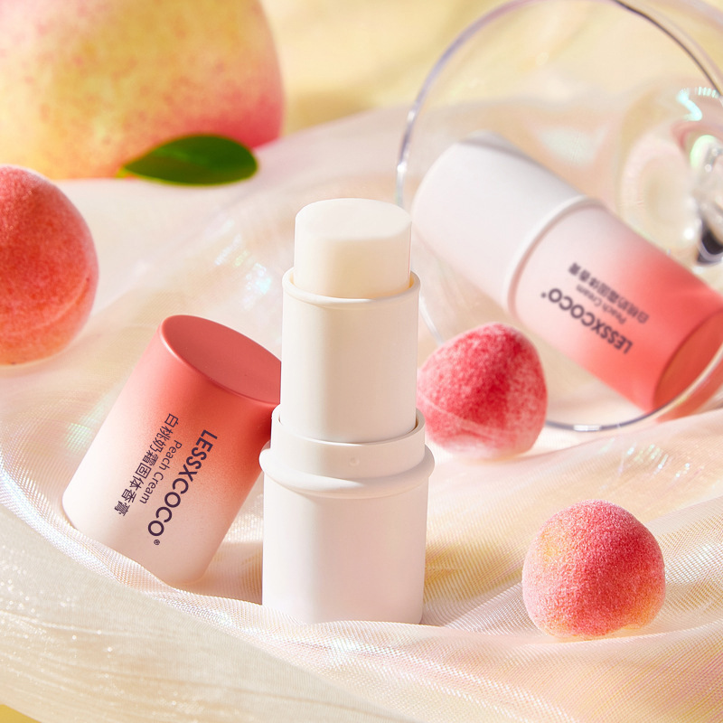 1 Pcs Sweet Peaches Perfumes Balm Stick For Women Men Long Portable & Long Lasting Perfumestick With Fresh & Good Fragrance For Men & Women