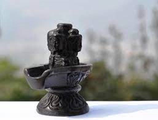 Unbreakable 4 Faces Panchmukhi Lord Shiva Statue Murti Lingam for Puja and Vastu Dosh Niwaran For Mandir Home Decoration 4 Inch Height