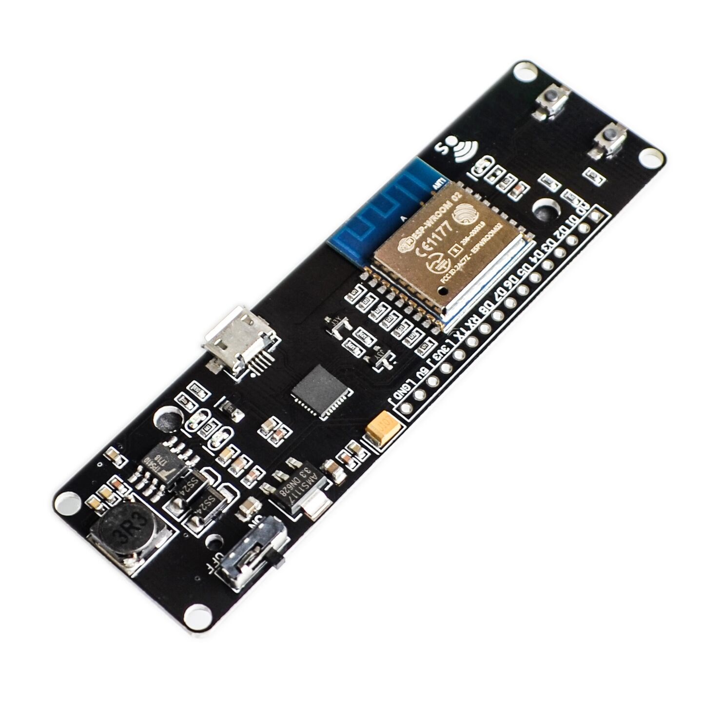 For Wemos esp-wroom-02 Pocket 8266 D1 mini WIFI Module --ESP8266+18650 Battery