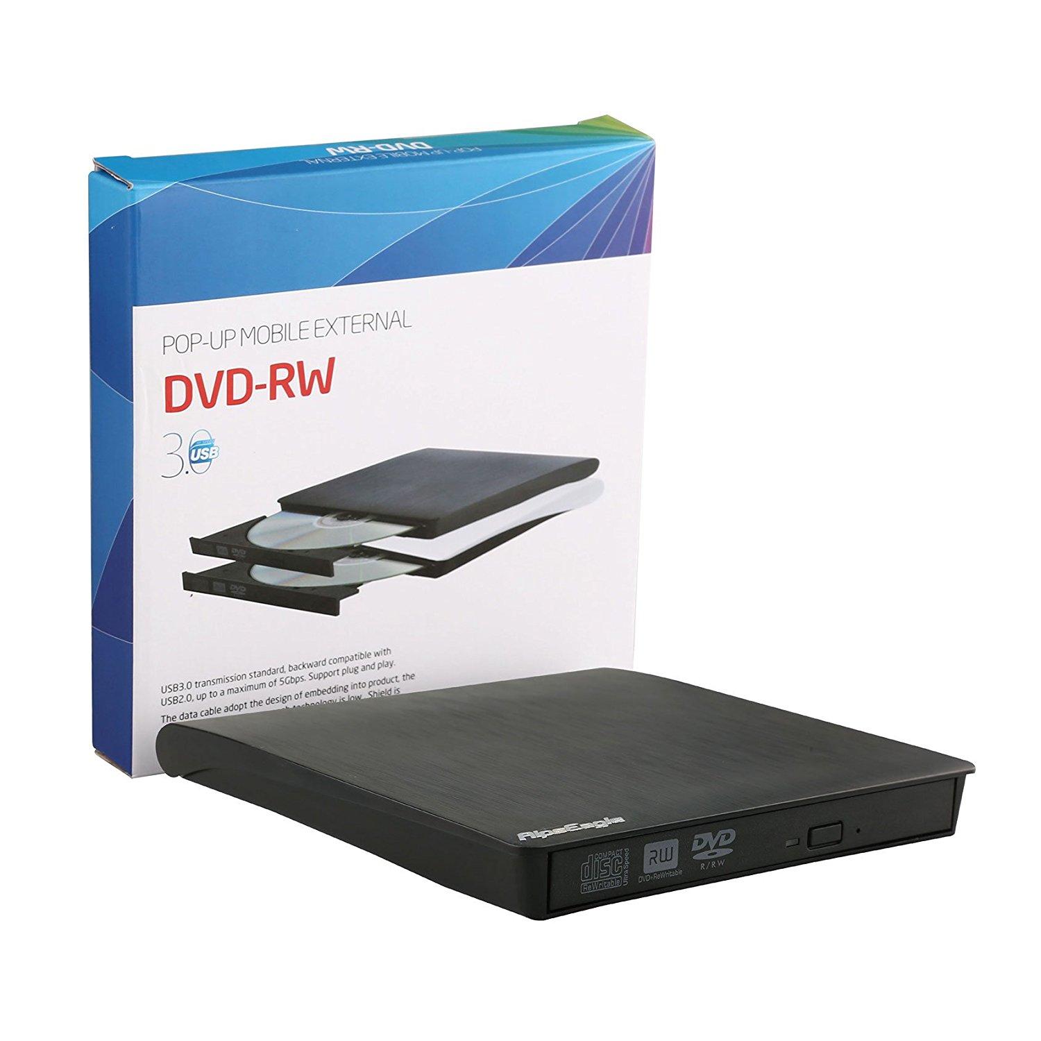 Super Slim Portable USB 3.0 Interface Dual Layer Drive Pop-up Mobile External DVD Drive DVD-RW for PC and for Laptop