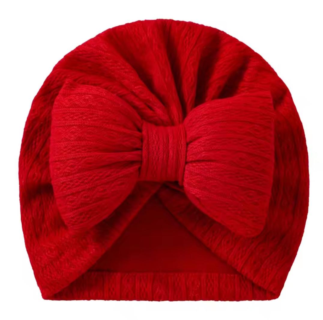 Big Bow Turban Cap For Baby Girl ( 1 Pcs )