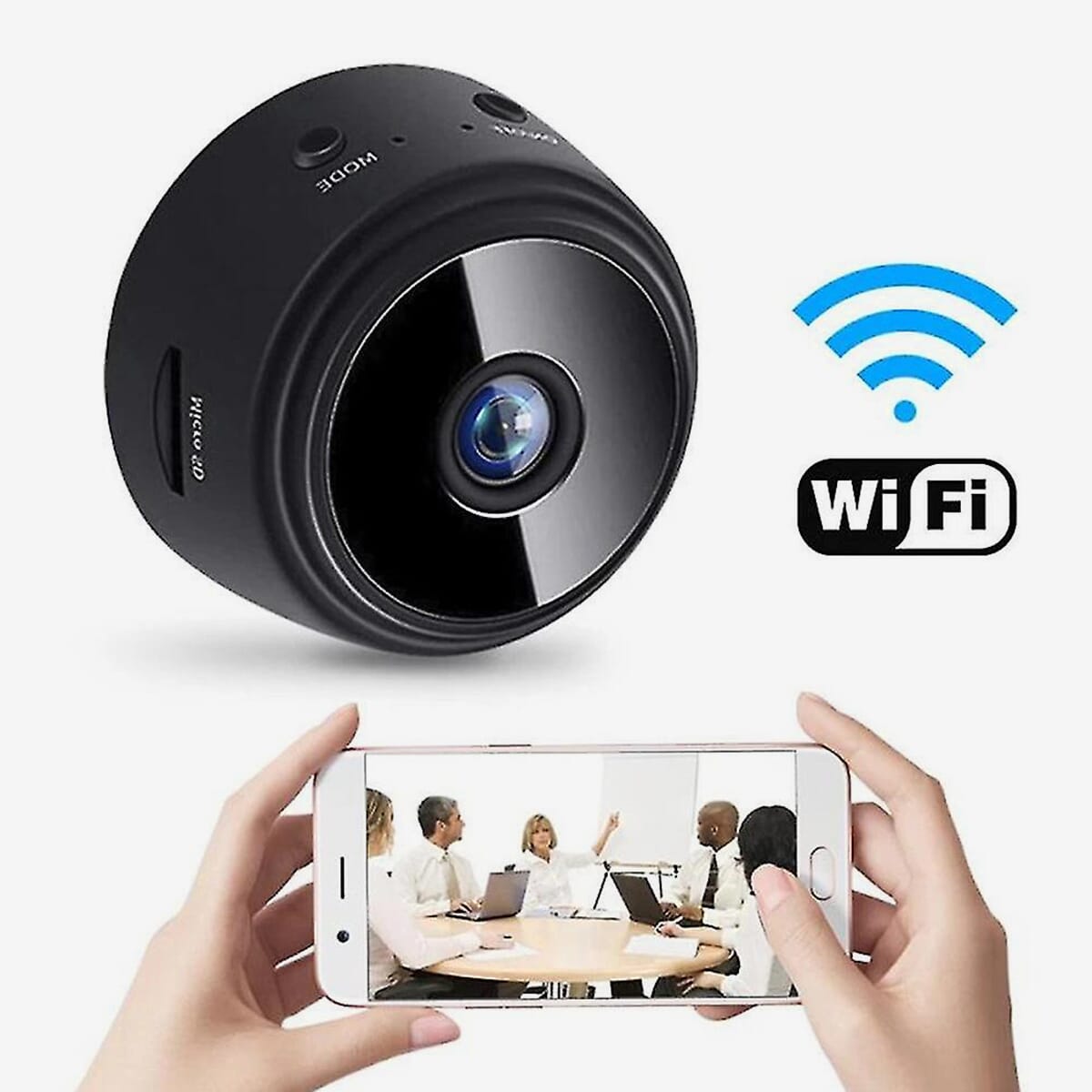 Hd WIFI Wireless Spy Camera With 1080P Quality Image
