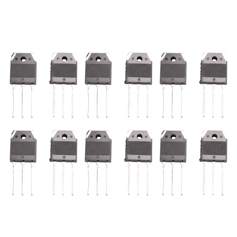 (GGBR) 12 Silicon Transistor - D 1047 + B 817, 200 V, 12 A