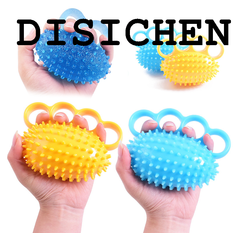 DISICHEN Profesional 1pc Hand Therapy Grip Strengthener Ball Stretcher Finger Pow Fitness Arm Exercise Muscle Relex Recovery Rehabilitation Equipment