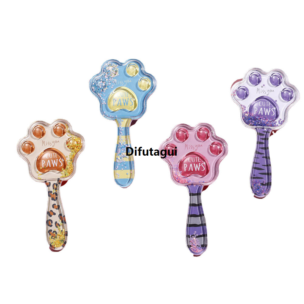 Difutagui Brush comb, portable comb, smooth Parisian heart, Fashion scalp comb, toothbrush, hairdressing comb, heart
