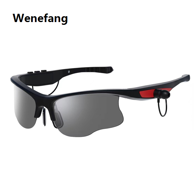 Wenefang 【New design】2023 F06 Smart Wireless Sunglasses Open Ear Bluetooth Headphones Audio Headsets Music-Call Driving Glasses