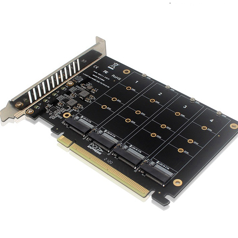 NXFDSIOZ 3X PH44 NVME 4-Disk Array Card PCIE Signal Split Array Card