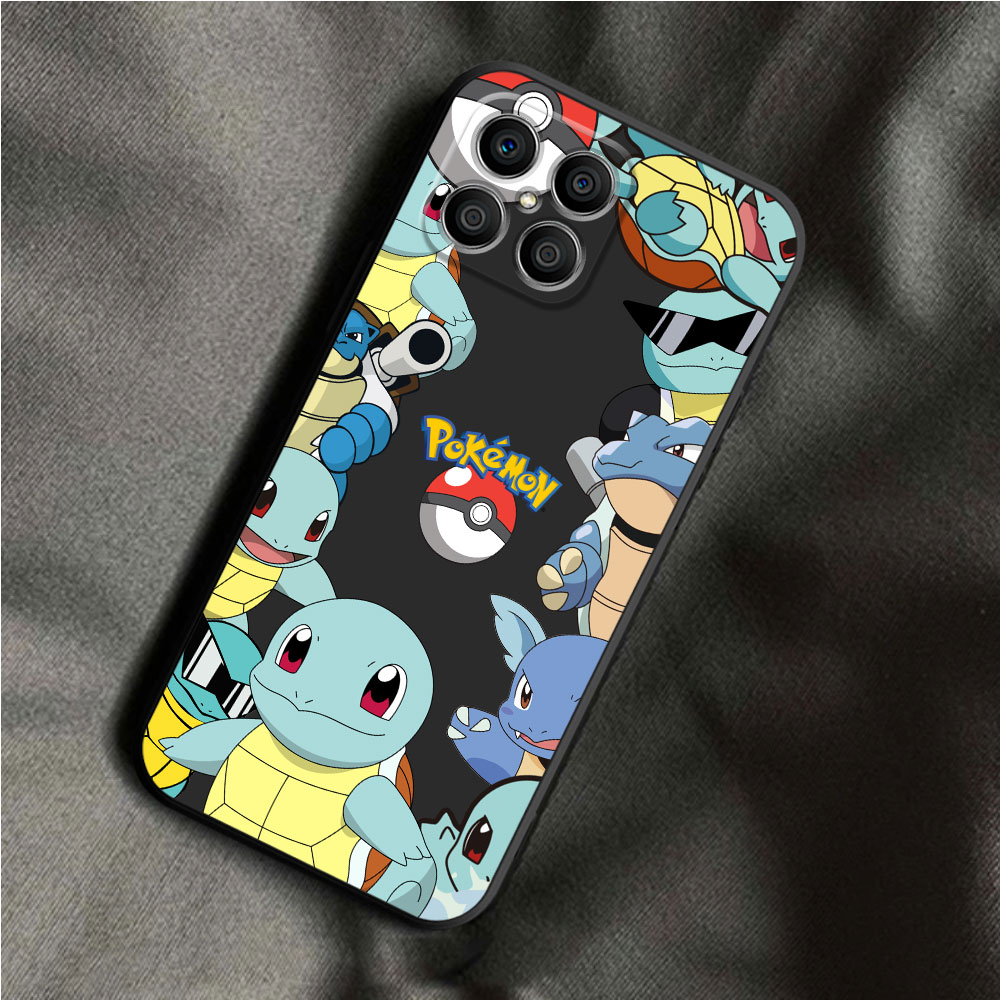 2025 P Smart 90PRO Funda Black Soft Phone 0 Magi X9a 5X8 X8A Lite HONOR Case 90 Pokémon Pikachu 8X 70 G X7 X6 4G 5C5 ProZ Case