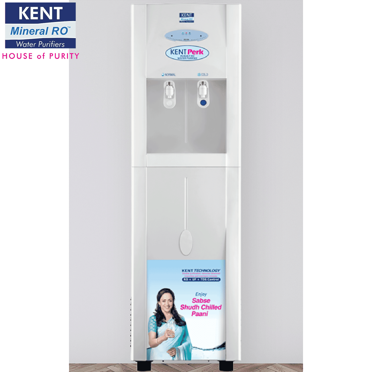 Kent Perk Hot & Cold RO Water Purifier with Dispenser