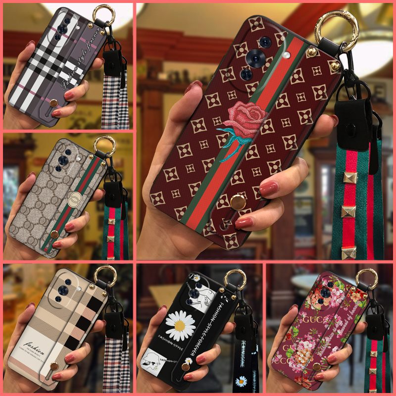 Classical Back Cover Phone Case For TCL NxtPaper70 Pro/T807D/W/E Waterproof Lanyard Anti-dust Luxury Shockproof Ring