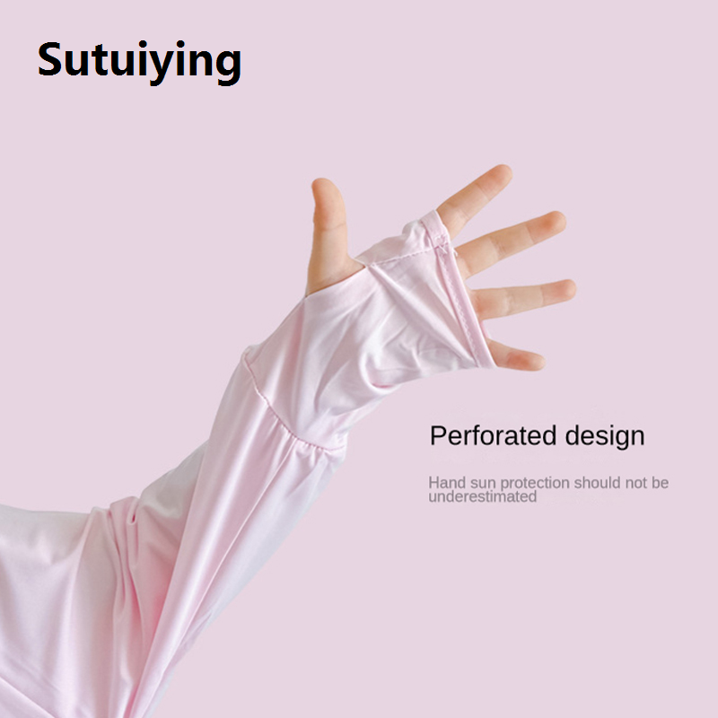Sutuiying New style Special Offer Ice Thin Children Outdoor Sunscreen Clothing Boys Breathable Hoodie Girls Summer Cycling Sunscreen Jacket Multicolor Kid Clothes