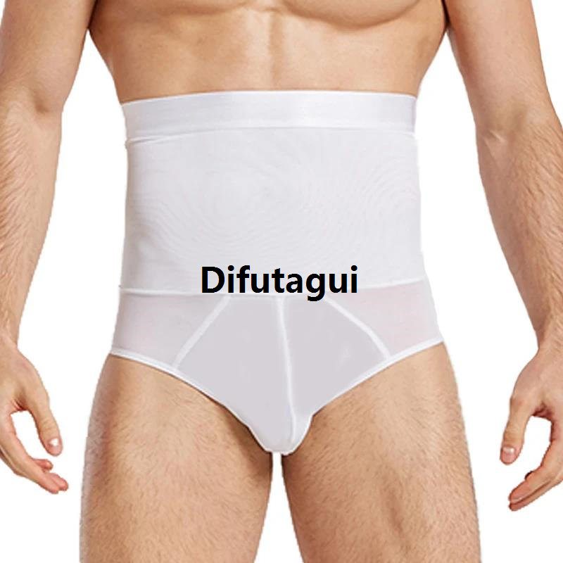 Difutagui CXZD Men Tummy Control Body Shaper Compression High Waist Trainer New style Belly Trimmer Slimming Shapewear Breathable Briefs Underwear