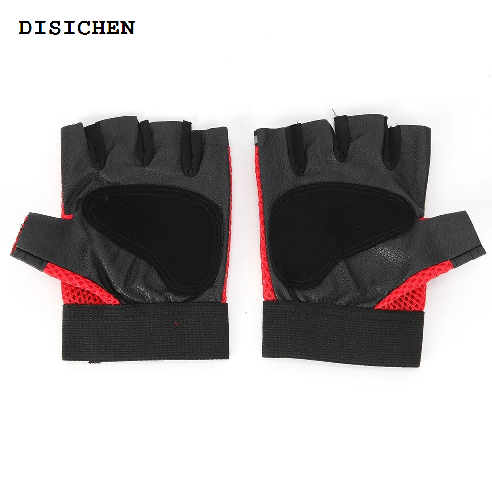 DISICHEN Fashion Cycling Gloves Men's Summer Sports Sunscreen Breathable Sweat-absorbent Half Finger Bicycle Gloves Men and Women
