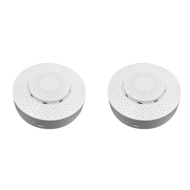 2X Zigbee/Tuya WIFI Smart Air Box Carbon Dioxide Detector CO2 Gas Sensor Formaldehyde VOC Temperature Humidity Sensor