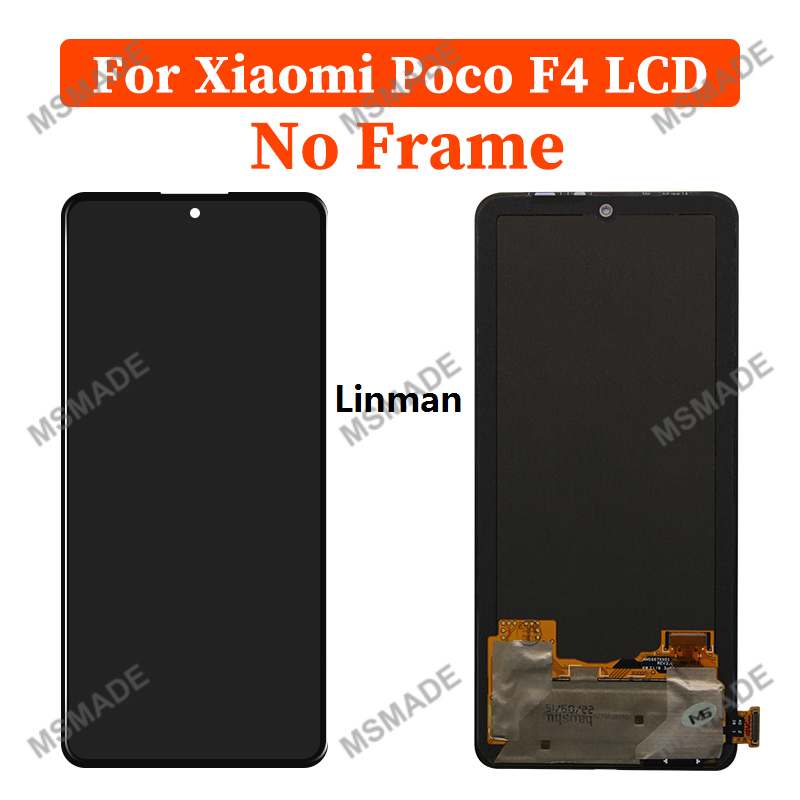 HOT 6.67| AMOLED LCD For Xiaomi Poco F4 GT 21121210G LCD Display Screen Digitizer Assembly For Poco F4 22021211RG 22021211RI Display