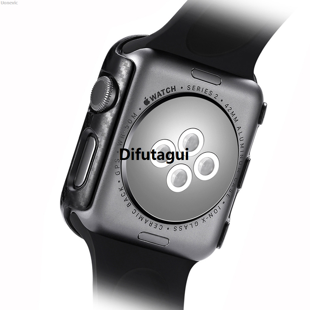 Difutagui mes 3 2 in Appl case for watch case PC New New carbon fiber frame e Watch Seri 1 42m