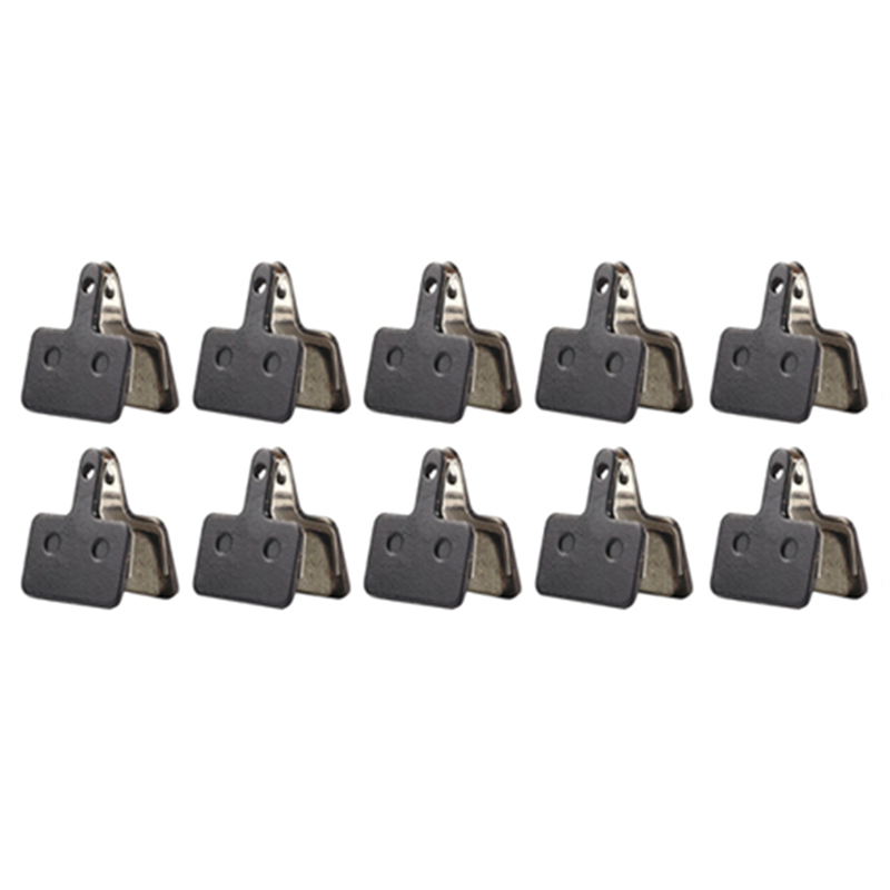 10Pair Bike Brake Pads, Bicycle Parts Resin Semimetal Disc Brake Pads for B01S M395 M446 M485 M486 M416 Deore M515 M5
