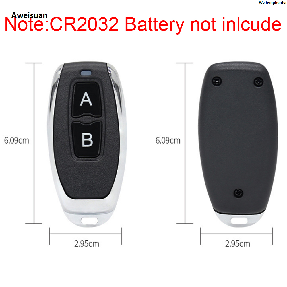 WeihonghunfeiSales promotion 433MHZ Cloning Duplicator Key Remote Control Controller Universal Clone For Gate Garage Door Fashion