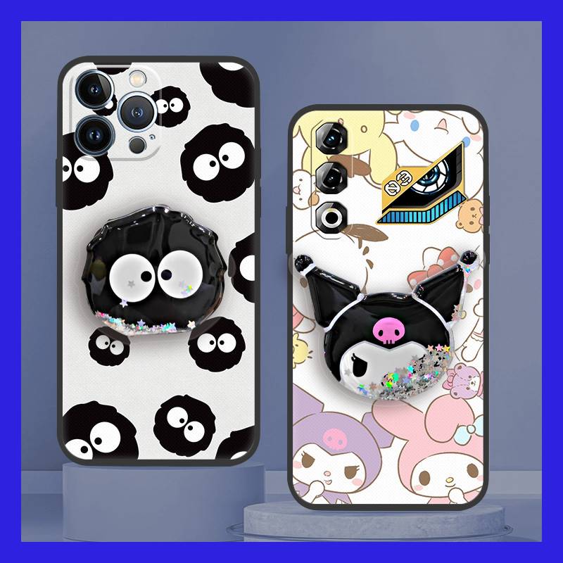 Quicksand Cartoon Phone Case For ZTE Nubia Neo3 GT 5G TPU Back Cover Phone Lens Protection Skin feel silicone Glitter