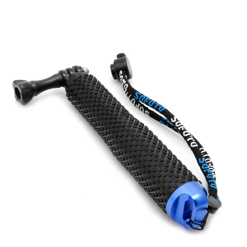 1 Set Extendable Pole Mini Selfie Stick Waterproof Monopod Blue For GoPro Hero11 10 9 8 6 5 4/3 New for SJCAM EKEN sport camera Bles Online DZ-29B-06