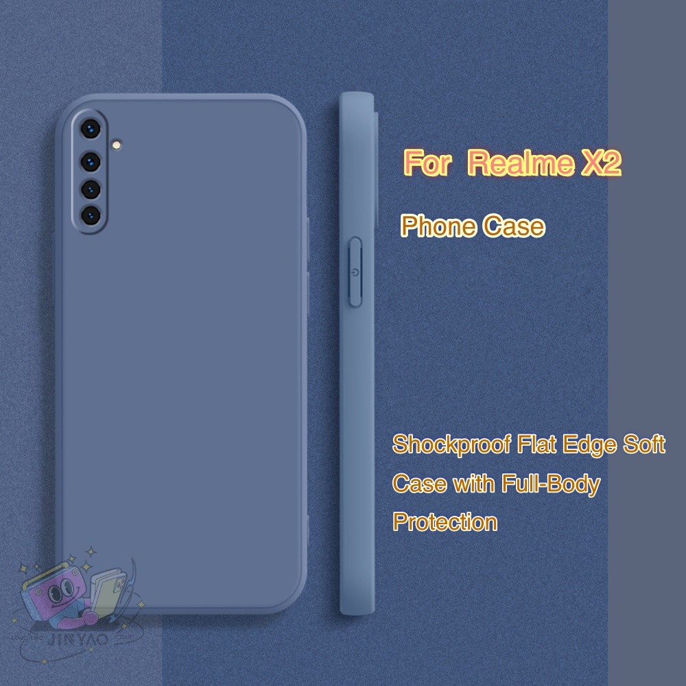 【Upmarket】For Realme X2 Phone case Minimalist Stylish Niche Wear-resistant Versatile style Couple Protective Case