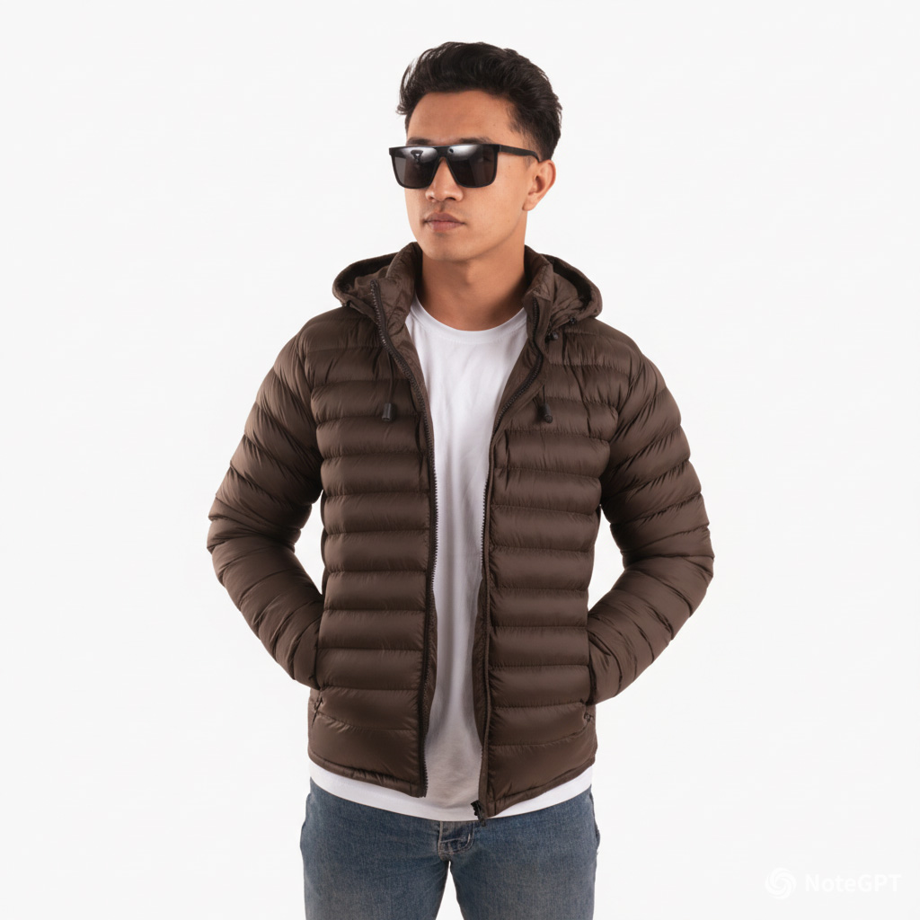 Moonstar Silicon Hooded Jacket For Men Part II - Fashion | Men's Wear